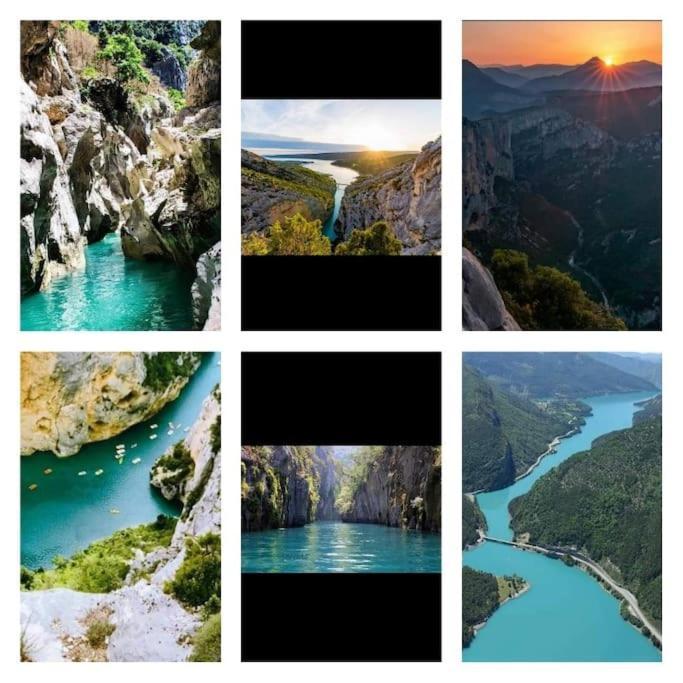 Mazet 55 Gorges Du Verdon Saint-Martin-de-Brômes Exterior photo
