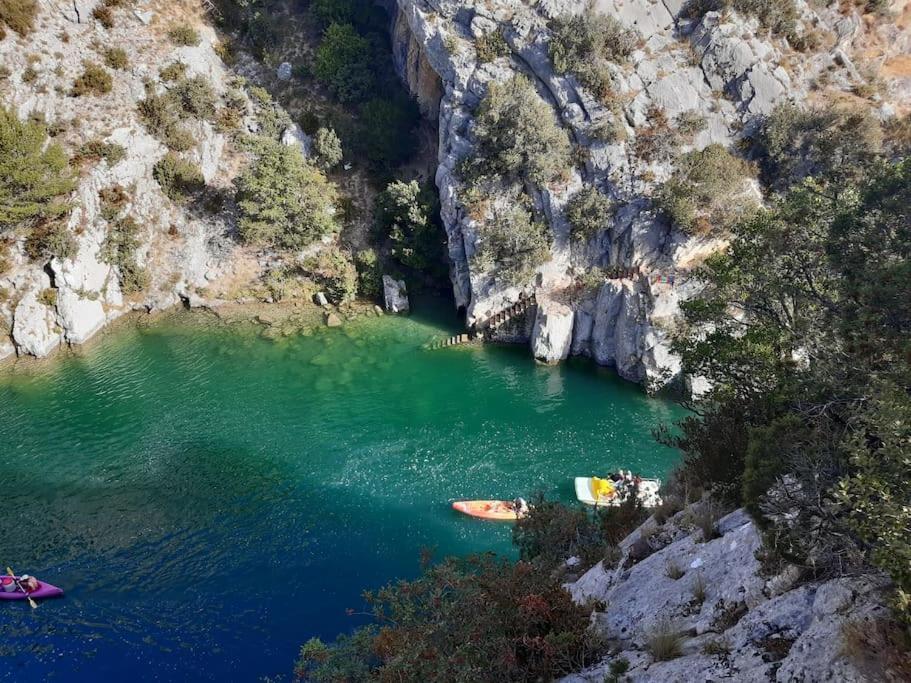 Mazet 55 Gorges Du Verdon Saint-Martin-de-Brômes Exterior photo